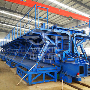 安徽路港合樅高速預制環(huán)形輕型T梁模板