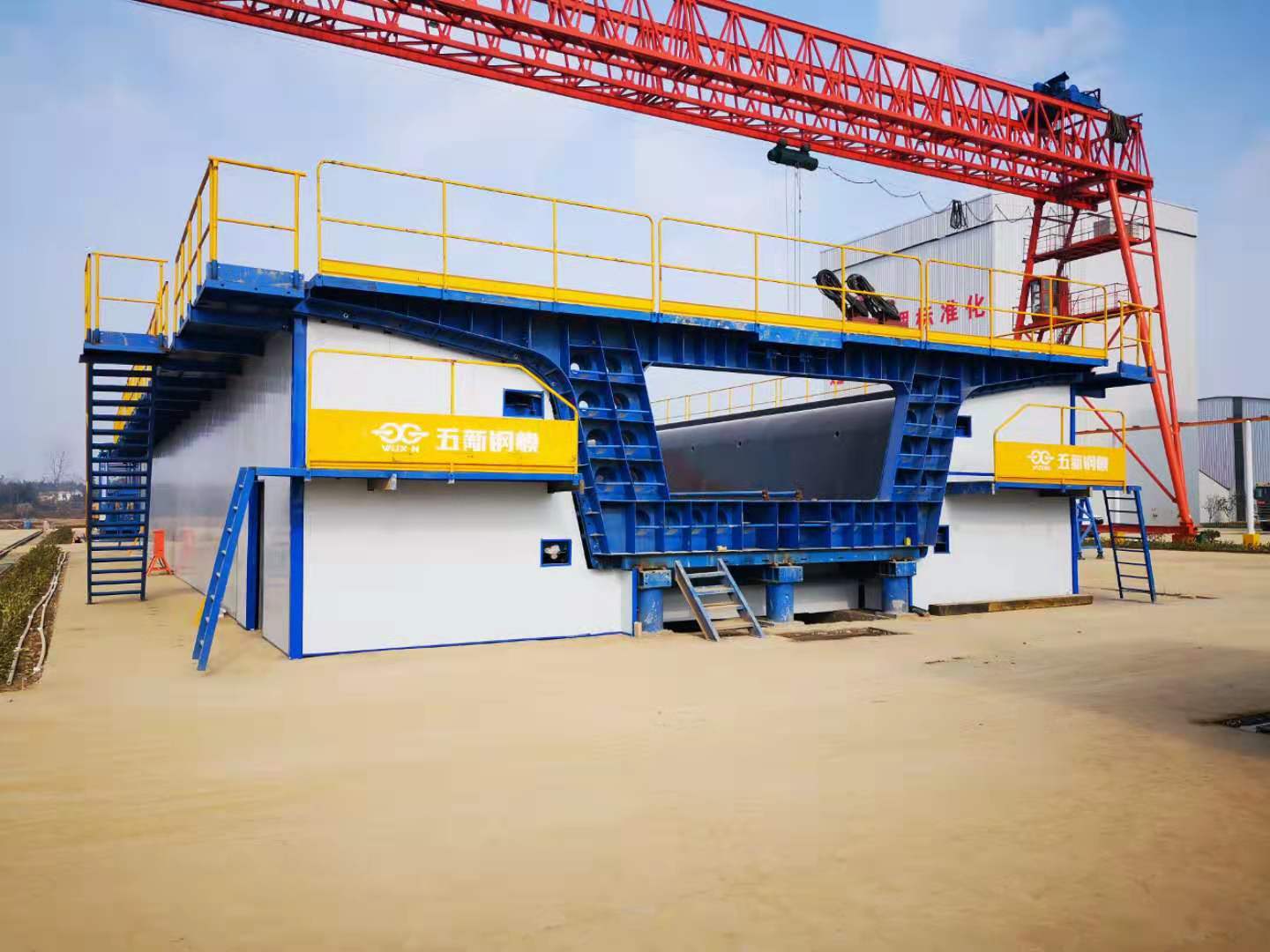 中鐵十二局四公司常益長漢壽制梁場(chǎng)