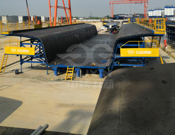 中鐵四局二公司湖杭鐵路湖州制梁場(chǎng)箱梁模板