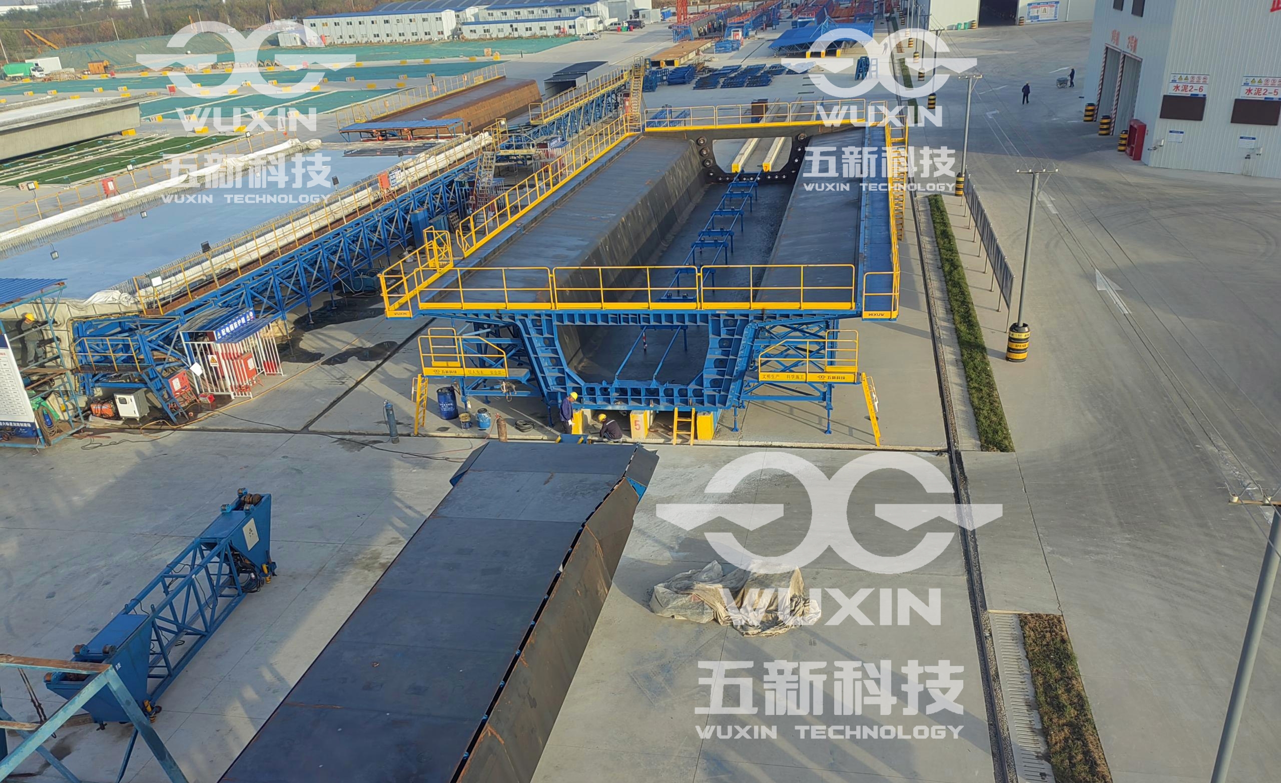 中鐵六局-津濰高鐵-星湖路制梁場